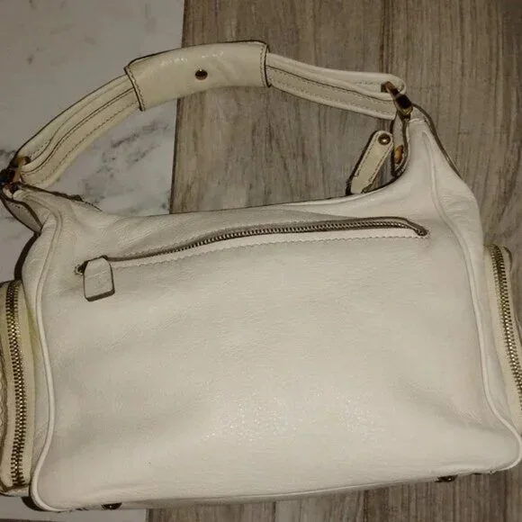 Tod's T-media Multi Pocket Cargo Shoulder bag in cream/off white - Picture 4 of 16